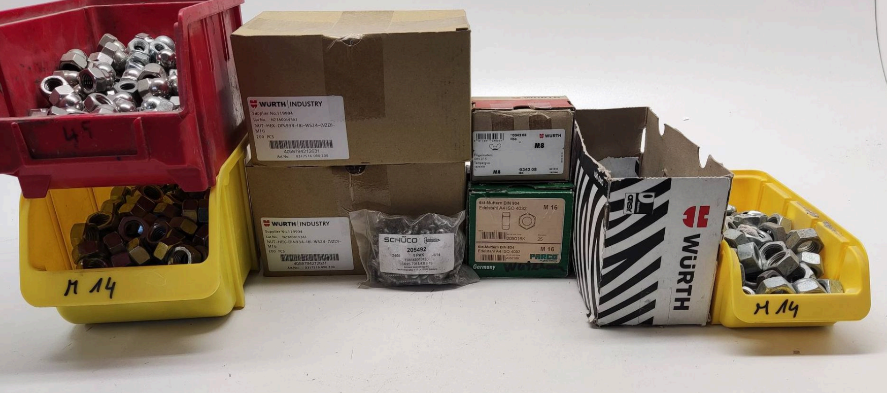 25,0 kg Muttern 25kg I TO116