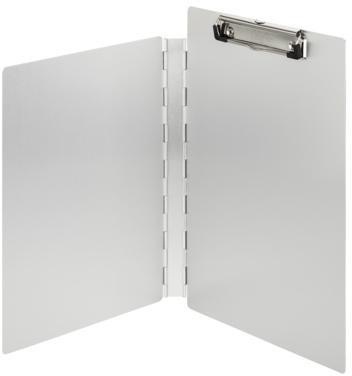 LÄUFER Klemmbrettmappe Läufer 23 x 33 cm (B x H) Aluminium silber