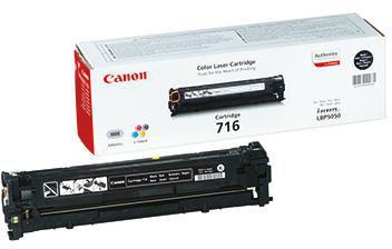 CANON Toner Canon Originalzubehör 716 ca. 2.300 Seiten schwarz