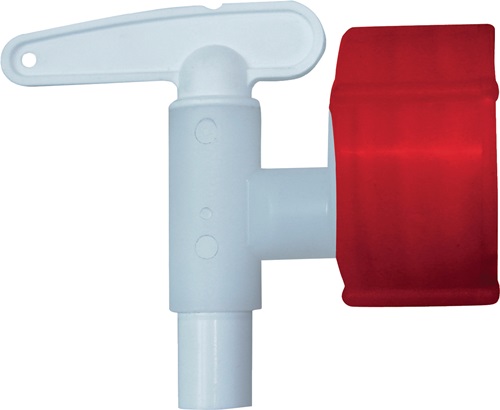 Auslaufhahn Ku.weiß 34mm NW 10 GRAF