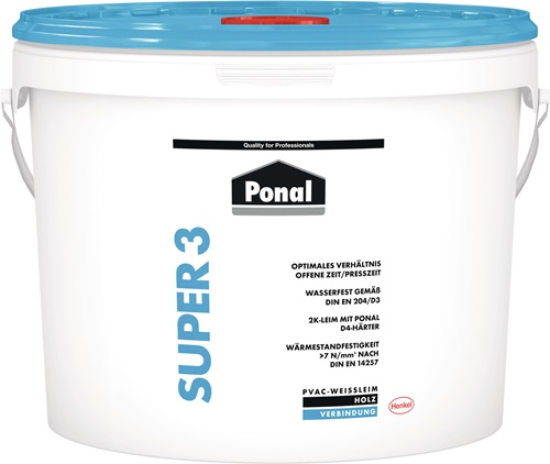 Holzleim Wasserfest/Super 3 10kg EN 204: