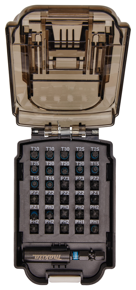 Bit-Set 31-tlg. in Akku-Box Impact Black