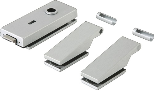 Glastürbeschlag STUDIO Classic LM silber