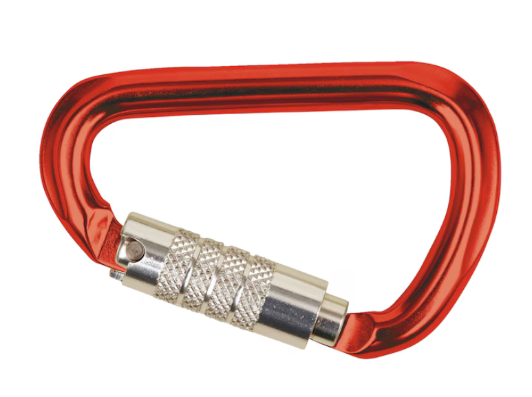 Karabiner Trilock mit Trilock-Verschluss für maximale Sicherheit