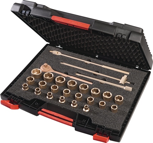 Knarrenkasten 27-tlg.SW 10-32mm Antr.1/2