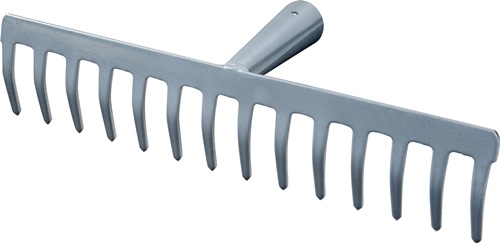 Straßenrechen Arbeits-B.345mm Zinken-L.5