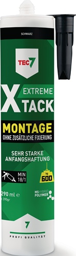 Montagekleber X-TACK schwarz 290ml TEC7