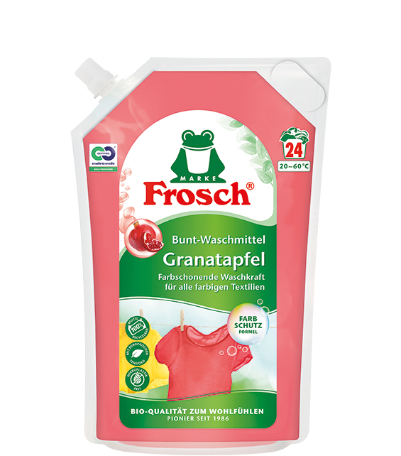 Bunt-Waschmittel Granatapfel von Frosch