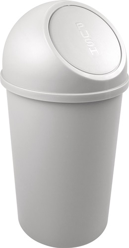 Abfallbehälter H615xØ312mm 25l lichtgrau