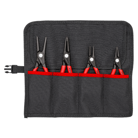 KNIPEX 12-60mm Präzisionssicherungsringzangensatz 4-tlg.in Rolltasche