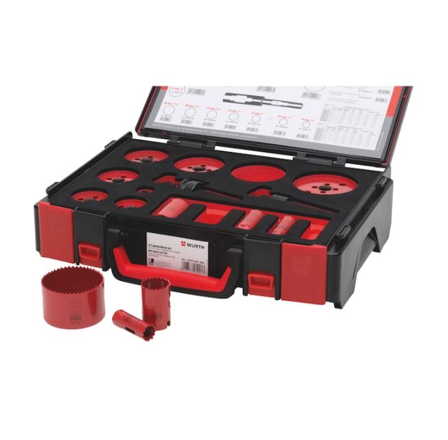 Zylindersägen Set von Würth