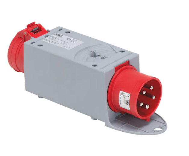 16 A Reduziersteckvorrichtung CEE mit Phasenwender
