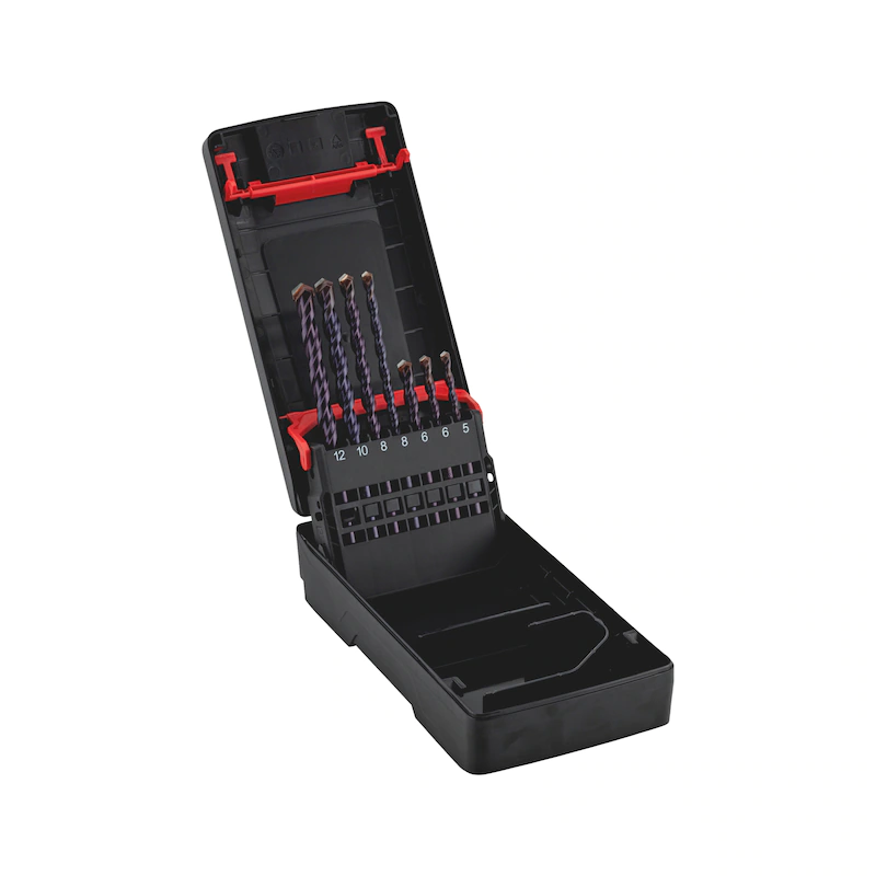 7.-tlg. Mehrzweckbohrerkassette MFD-S Plus