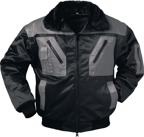 Pilotjacke ASKIM 4-in-1 Gr.L schwarz/gra