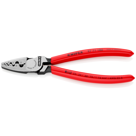 180 mm KNIPEX Aderendhülsenzange