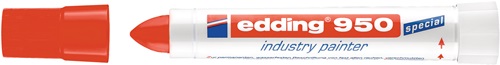Industrie-Pastenmarker 950 rot Strich-B.